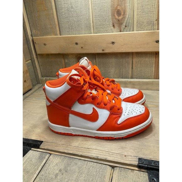 Jordan Other - Nike Dunk High SP Syracuse Orange Blaze DB2179-100 GS Size 4Y